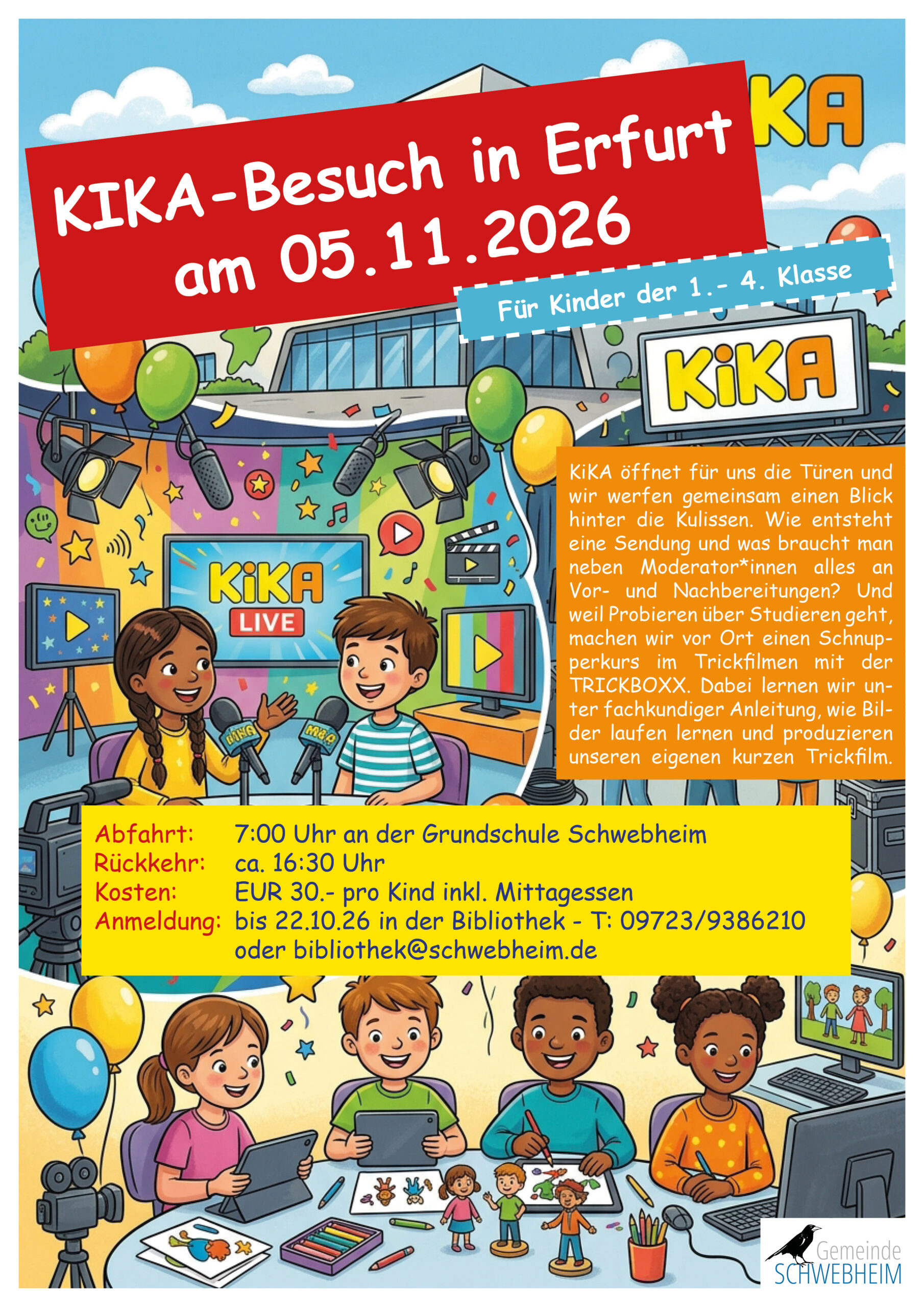 KIKA Plakat DIN A3 2026